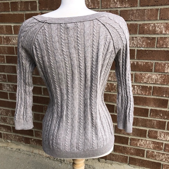 American Eagle Tan Sweater Size Small - Picture 5 of 6